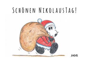 ulili-Cartoons - Schönen Nikolaustag! - 10,8 x 14,8 cm - Preis 1 Euro